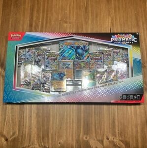 Pokemon Prismatic Evolutions premium collection trading card game